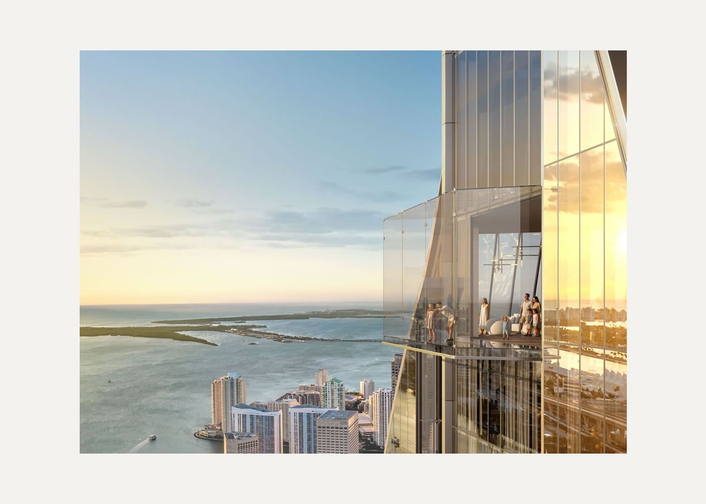 Rooftop pool and amenity deck with skyline views